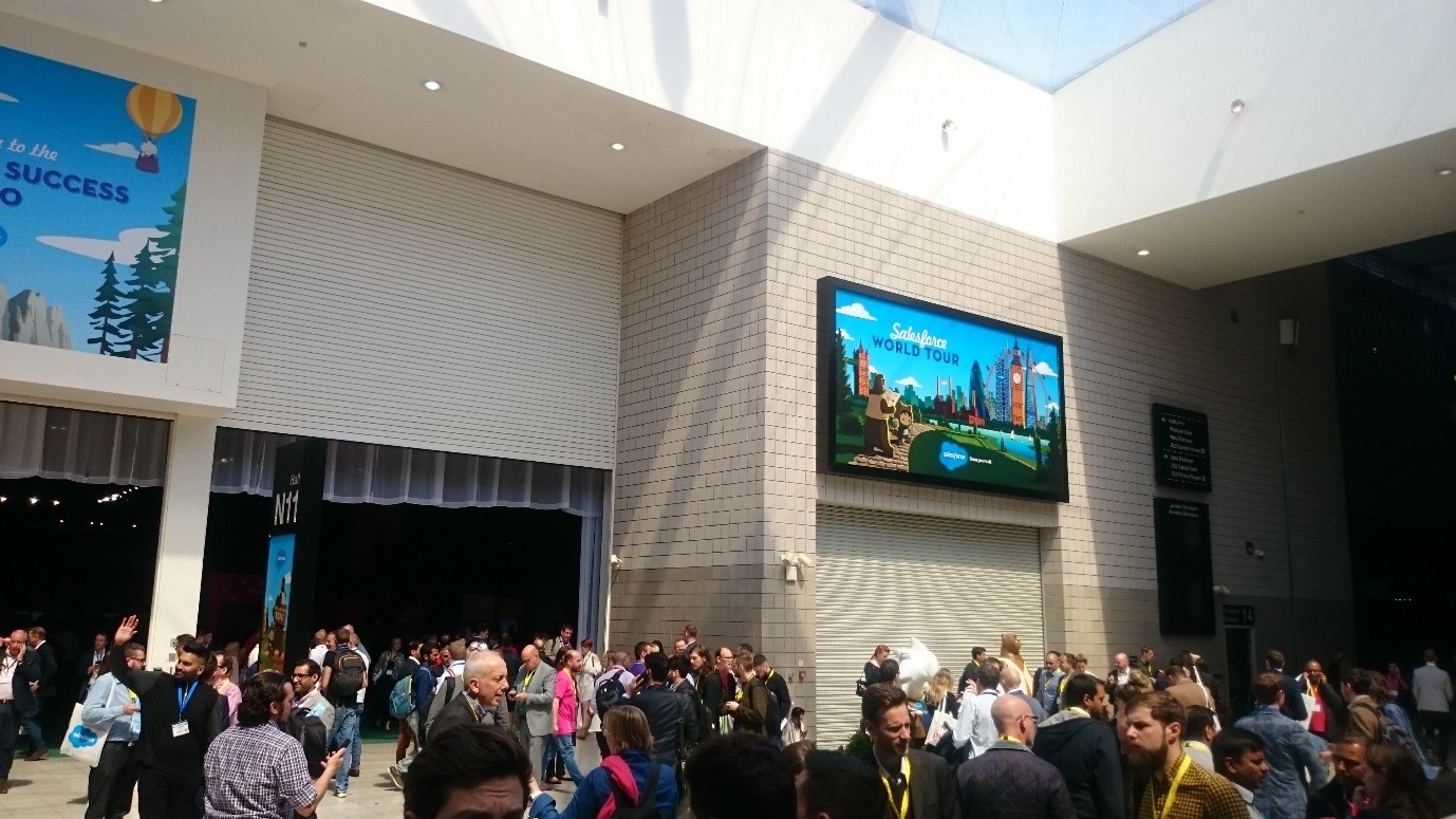 An insider's view of the Salesforce World Tour London
